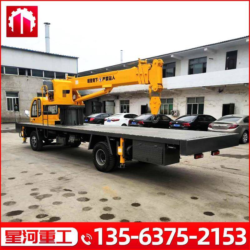 建筑工程钢筋钢管运输随车吊农用自备随车起重机四不像四驱随车吊