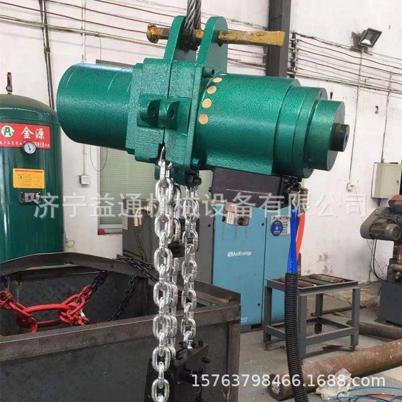 煤矿井下HQ5防爆气动葫芦矿用3T/5T气动葫芦HQ3-3t行走气动葫芦