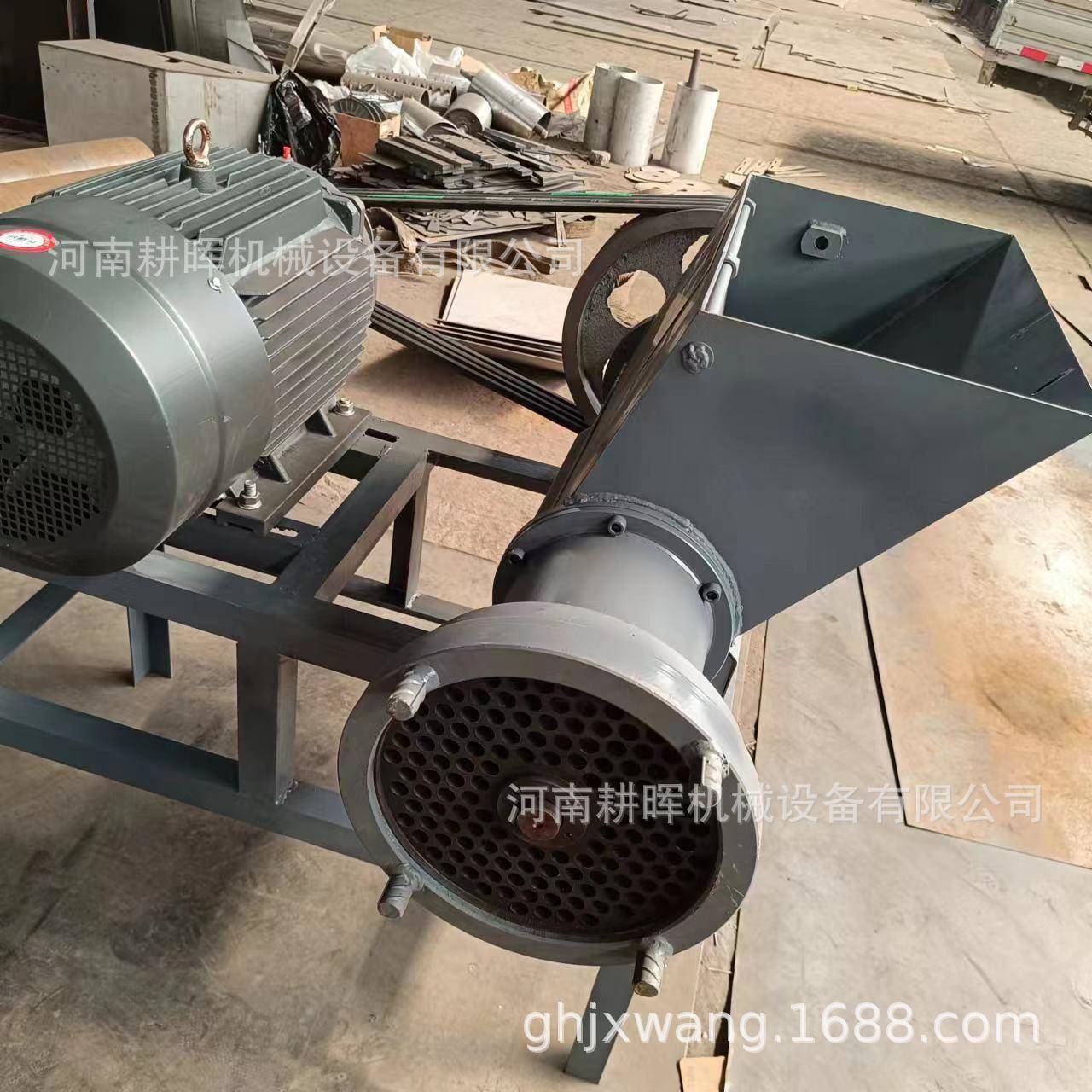 冻板肉粉碎机狗粮破骨绞肉机带骨鸡鸭绞碎机