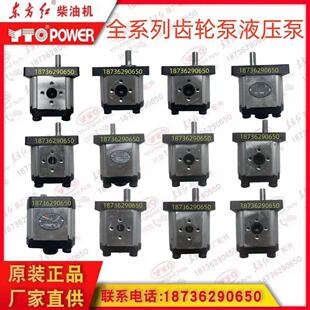 东方红拖拉机农机配件中伟CBN系列左旋4键11键液压泵齿轮泵双联泵