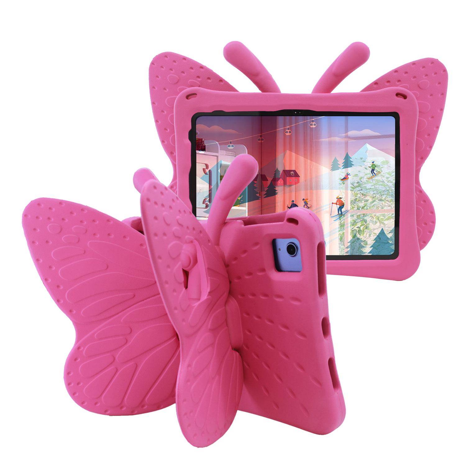 EVA硅胶蝴蝶适用iPad 10代 10.9寸/Pro 11寸2018-2022/Air 5/4 10.9寸儿童防摔全包保护套