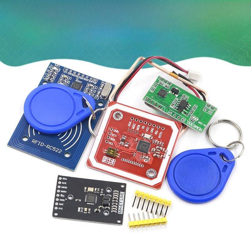 PN532/RC522 RFID射频识别 NFC近场通信模块IC白卡钥匙扣卡感应式