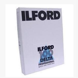 页片25张装 DELTA100度4x5专业黑白胶片 27年 ILFORD 伊尔福