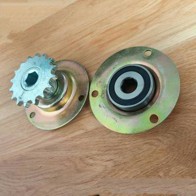 播种机肥箱链轮428链轮3孔固定轴承瓦盒