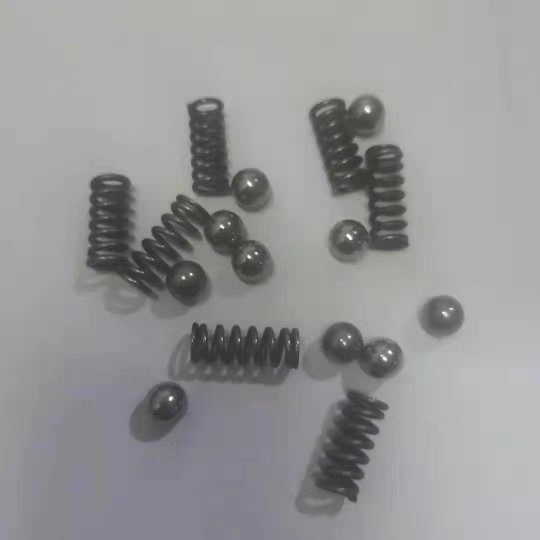 手扶拖拉机变速箱档位拨叉定位簧加滚珠旋耕机定位簧加滚珠一套