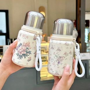 德国316不锈钢保温杯女士水杯高颜值轻奢车载大容量杯子户外茶杯