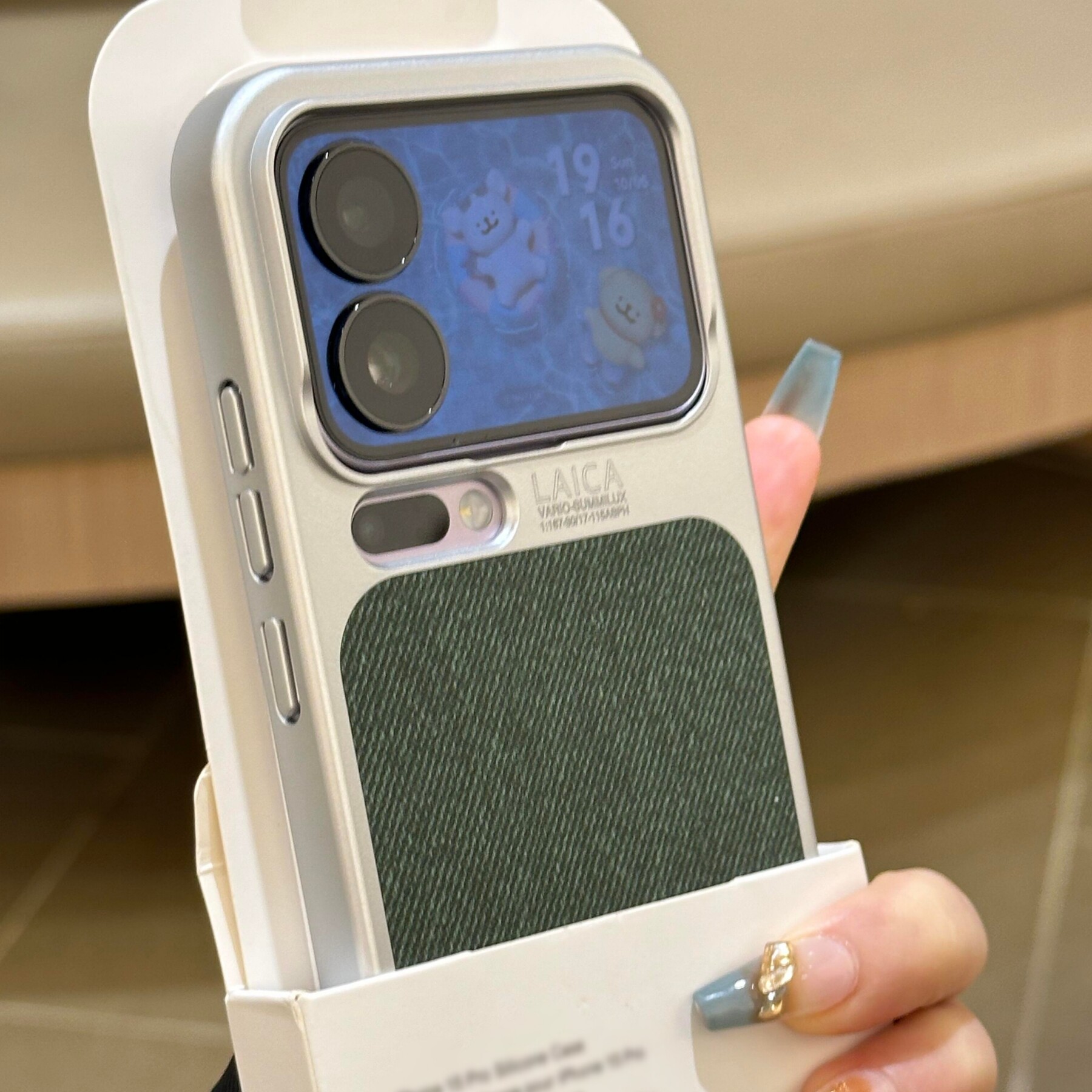 森野绿色毛麻布纹适用小米17promax手机壳磁吸15spro防指纹14Ultra高级感红米K80至尊版轻薄简约耐脏保护套硬