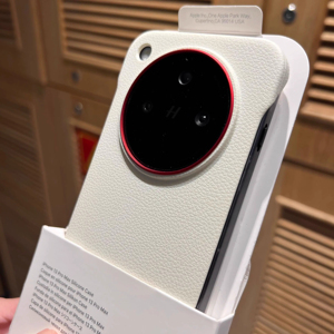 翼瞳轩高级感荔枝皮纹无边框半包手机壳适用华为Mate70pro+超薄80/60散热Nova14荣耀PowerMagic7Pro月光白8男