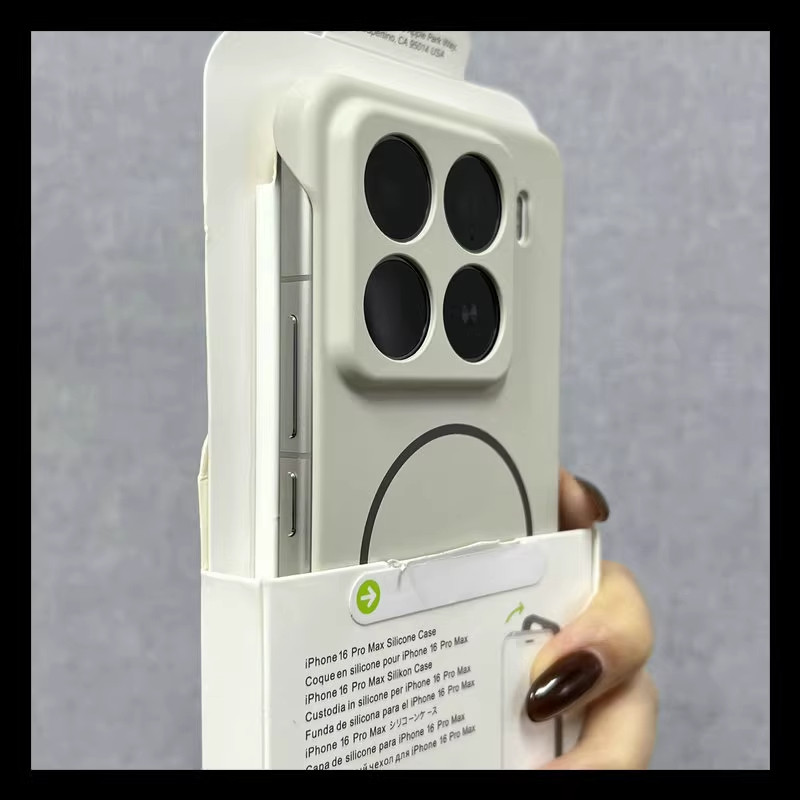 无边框细圈磁吸手机壳适用小米15pro超薄14Ultra散热红米K80肤感一加13简约1+ACE5pro男女款1+ACE3亚克力耐脏