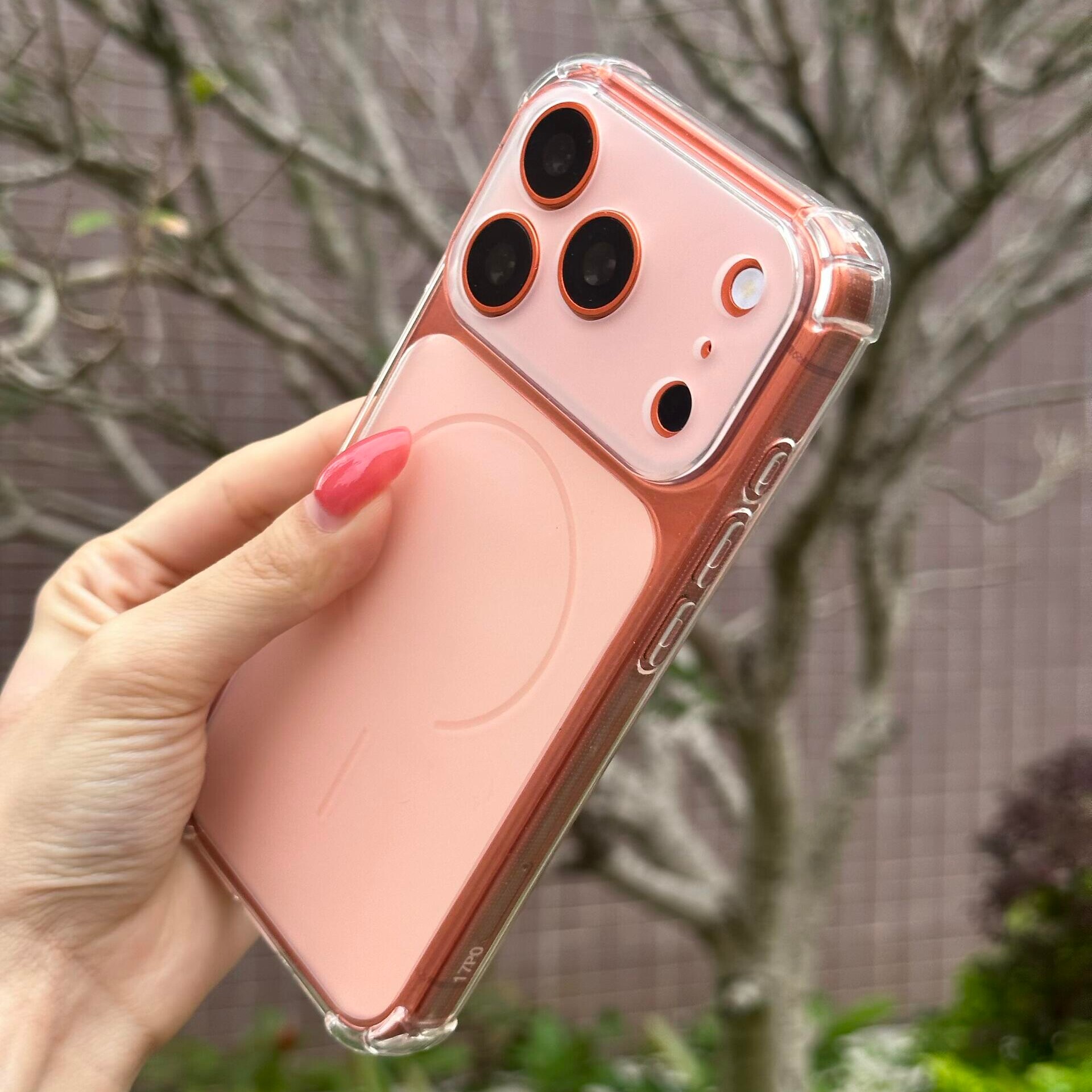 四角防摔秒变大视窗适用Air苹果17promax手机壳iPhone16/15pro磨砂透明14plus清新13/12promax简约男女款软套