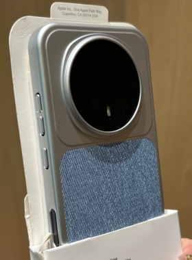 秋冬奶蓝色毛麻布料磁吸适用华为mate80promax手机壳magic8轻薄findx9pro电镀x300pro男女iqoo15简约k90/1+15