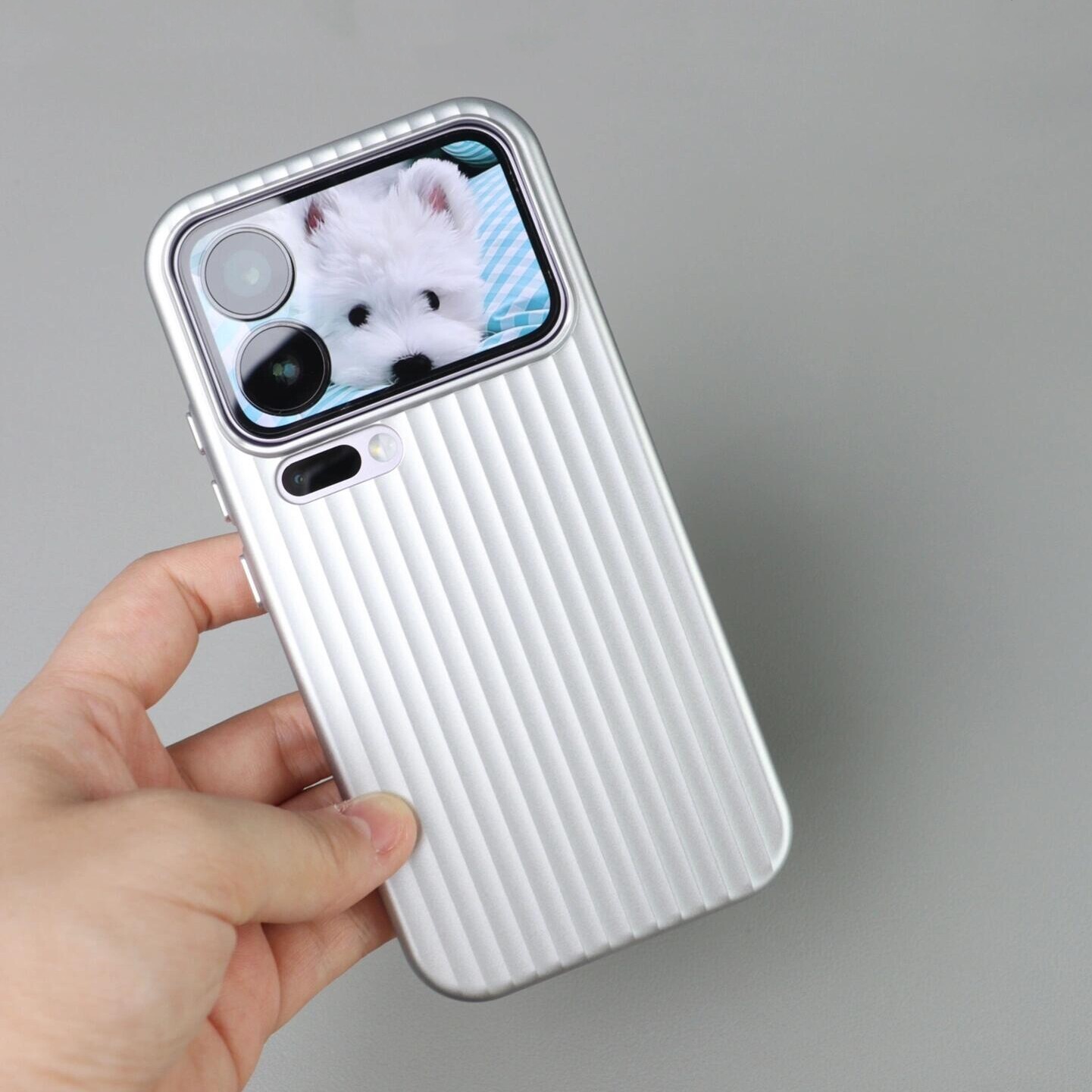 金属漆磨砂质感瓦楞适用小米17promax手机壳15/14ultra磁吸充电oppofindx9pro防指纹银x8s+男女magic7/8超薄