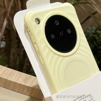 奶蓝波漾磁吸适用findx8手机壳