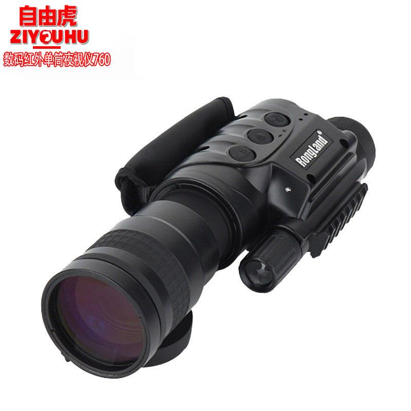ZIYOUHU数码红外单筒夜仪视70D夜间拍望照6远镜录像两760D用户全