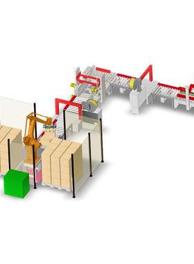 NRY自动开箱封箱打包机包按定制自无人化全动码垛机器人需装线