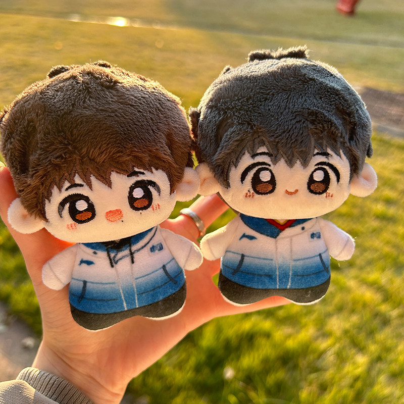 小红书同款莎头组合周边棉花娃娃10cm毛绒公仔Q版玩偶送朋友礼物