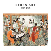 ART 红楼梦 戴敦邦正版 SEREN 艺术中式 挂画拼图国风美学1000片
