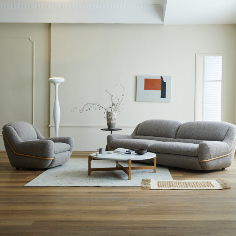 安隅集物戈尔德沙发原创设计单人多人位中古布艺沙发小户型客厅