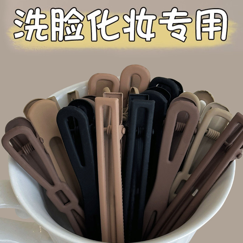 网红无痕发夹女2025新款前额侧边刘海碎发夹夹鸭嘴夹一字夹发卡子