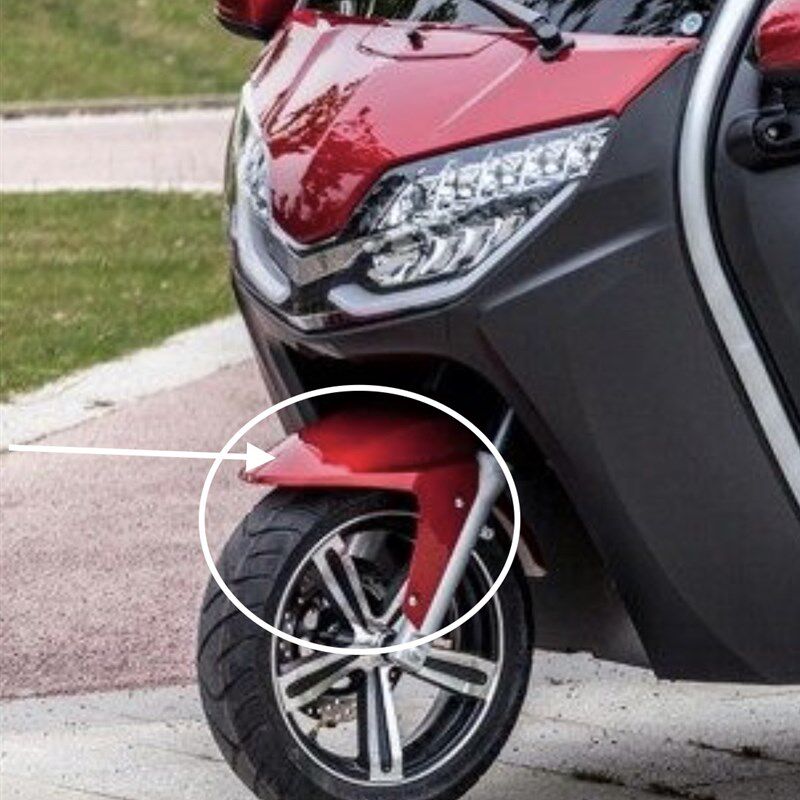 东威电动三轮车配件a6q3前挡泥板前泥瓦挡水板东威四轮电动车配件