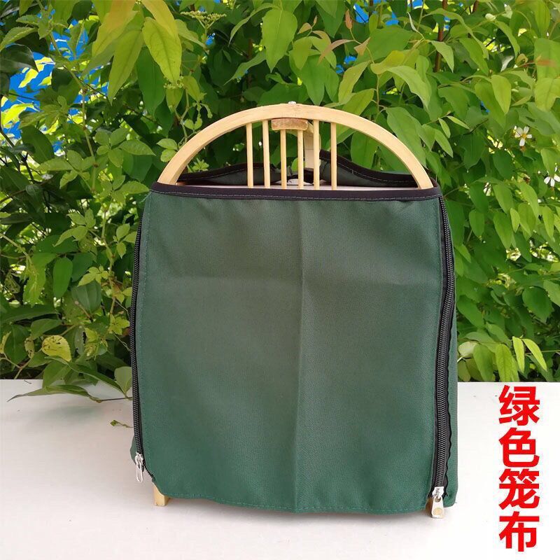 竹鸡笼鸟笼配件鸟笼竹笼小鸟笼子鸟笼子大号全套小号竹制鸟笼
