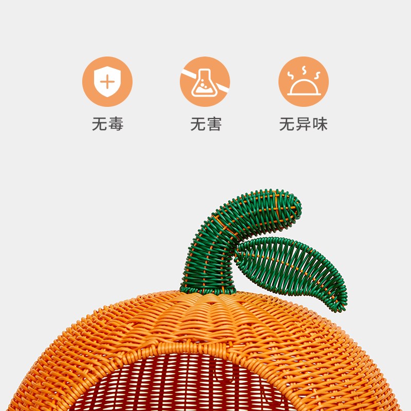 未卡大橘大利藤窝藤编猫窝成幼猫夏季凉窝可拆卸棉垫猫窝四季通用