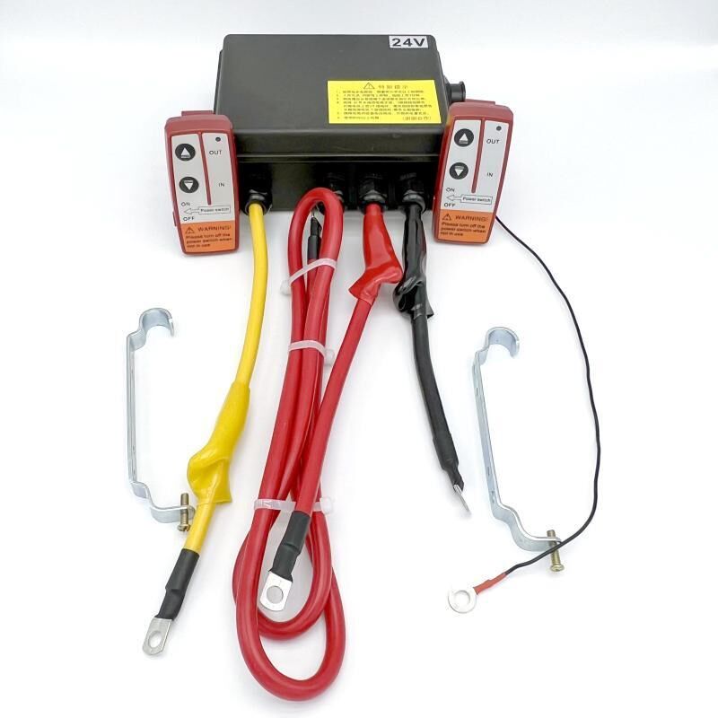 12V24V双遥控绞盘控制器适用6000磅至13500磅电动绞盘配件