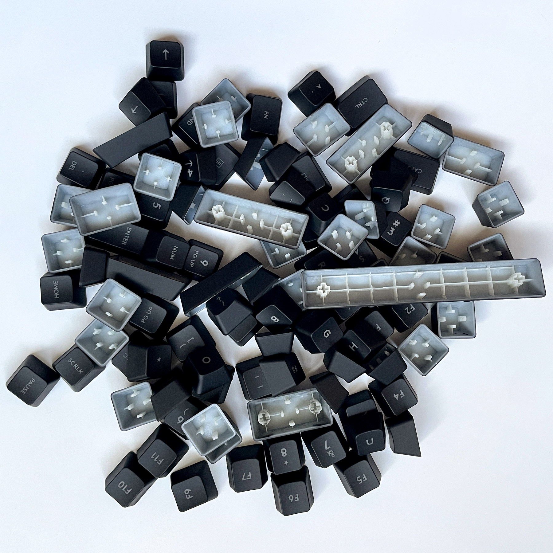 罗技G413机械键盘欧姆龙轴透光键帽 全新单颗替换WASD/CRTL/空格