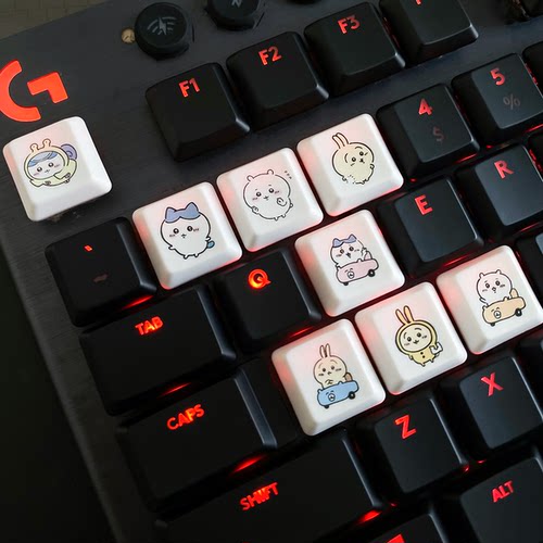 Chiikawa吉伊卡哇乌萨奇可爱小八键帽 适用于罗技G913机械键盘