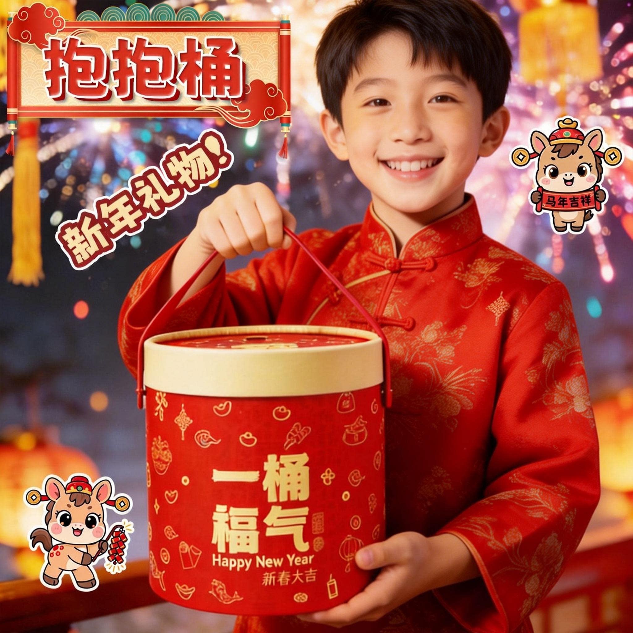 马年限定新年礼物开学大礼包小学生文具套装礼盒学习用品实用型送礼男生高颜值伴手礼宝宝生日幼儿园儿童礼品