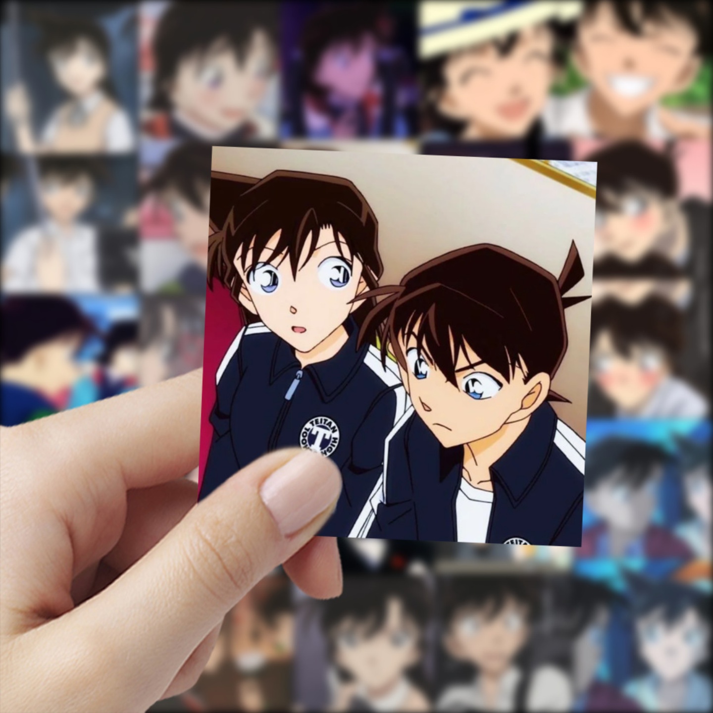 60张名侦探柯南新兰cp涂鸦贴纸