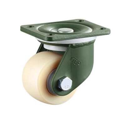 YTOP卓烨锰钢脚轮3寸低重心尼龙MC2.5寸万向轮承重轮设备用轮载重
