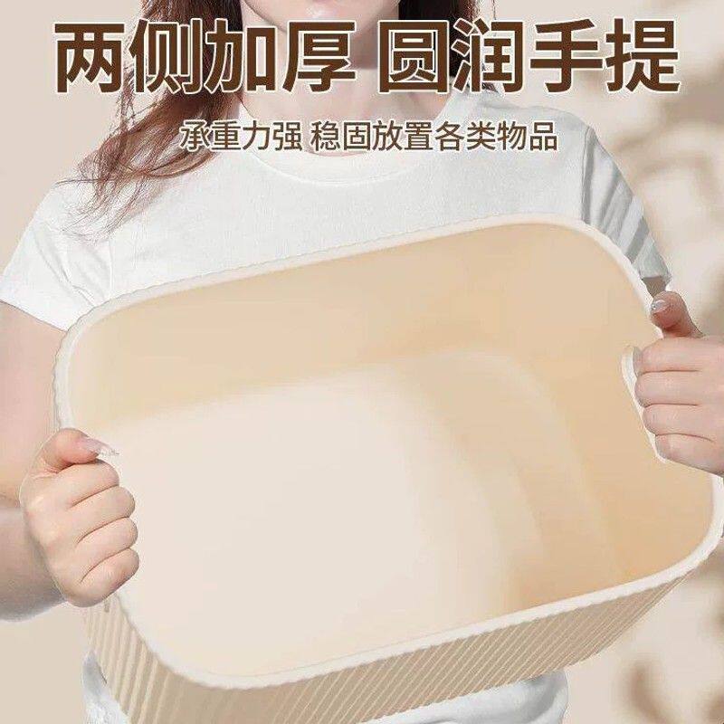 台面杂物盒子桌面小收纳盒家用化妆品零食整理盒厨房储物盒置物筐