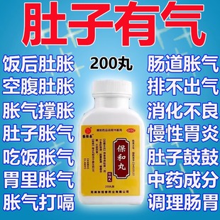 保和丸中成药浓缩丸大蜜丸脾胃虚弱消化不良胃胀气调理肠胃张仲景