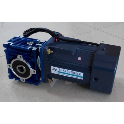 5RK120GK-CF感应电机 INDUCTION MOTOR 配涡轮减速机 NMRV030-20
