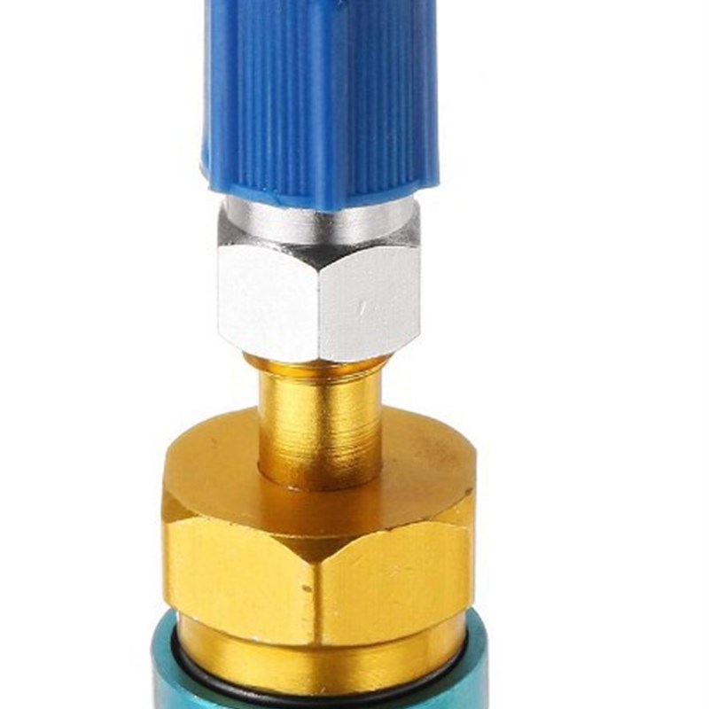 R1234YF 汽车空调制冷剂加氟快速接头简易接头加液连接嘴 QC1234L