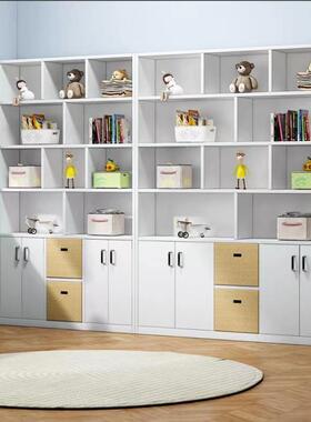 全厅实木儿童书架置物架落地柜用客学生书收纳柜卧ygts-A1室储物