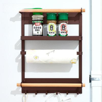 日派厨纳房磁吸冰收架壁架磁性挂架箱SLQ4104卷纸巾架磁铁保侧鲜