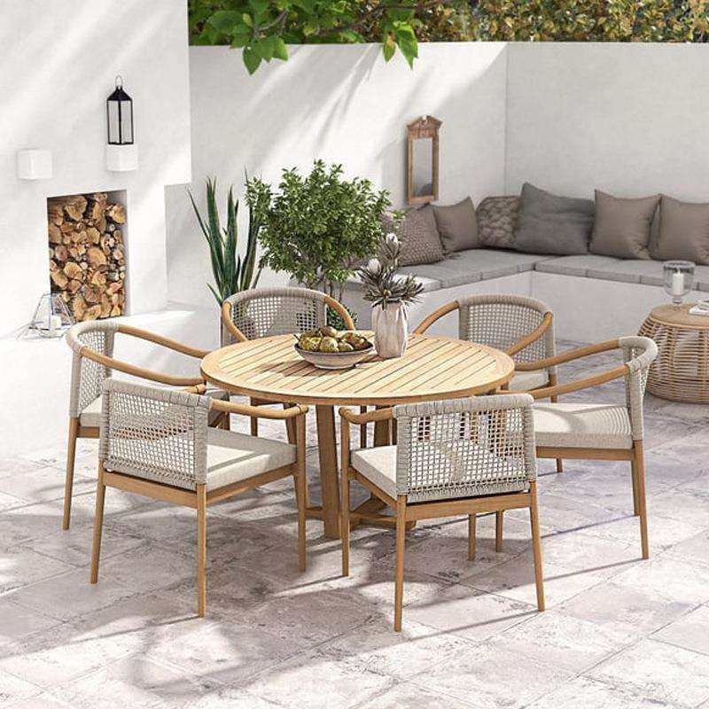 WS-0021佛山工厂庭外户桌椅合院别组墅藤编花园柚木桌椅户外长桌,电子/电工,接线端子,淘宝优惠券,粉丝福利购,淘宝优惠卷