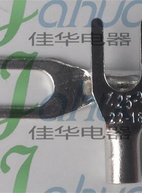 SNB1.2-.2裸端头5冷压ZYX接线端子3叉形裸端头紫铜