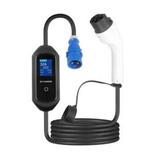 ST-E207新能G源汽AOZ车国车标GB式/T交流充电桩便携随充大屏显示