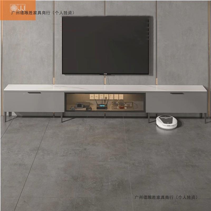 超薄客款视柜20厘米岩板极窄厅电现代小户型地落柜轻奢网MXI红款