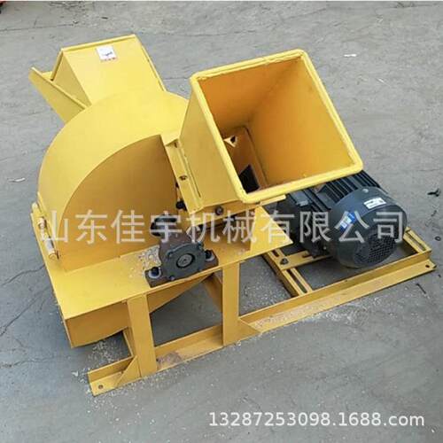 柴油401移动树枝粉碎机小区化果干湿式两用园枝条粉碎机绿碎枝机