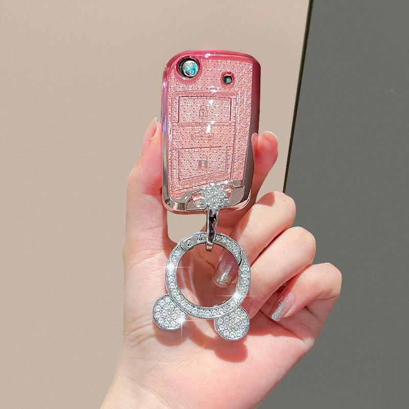 大众钥匙速套腾宝来olo探影岳x途观pl朗逸途岳探歌探车壳扣965女