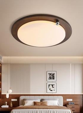 古室吸灯中古风简约吸顶卧灯RQK法式云顶朵卧房间复吸顶灯L263