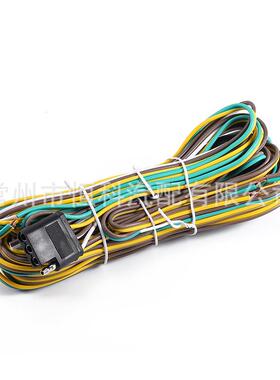 23LED铁架直灯接出线长套件带反光L条支架23LED铁4黄2红菱形灯+11