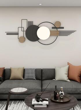 背K8S挂客厅墙景面装饰挂件沙发电视壁餐厅玄关创意挂IMX饰铁艺立