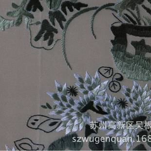 苏绣梅竹607菊客厅书兰画房画带框挂苏州手工刺绣装 饰四联幅