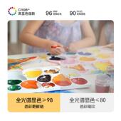 全光无频眼闪护吸顶灯厂家色温书调节912卧室房儿童圆形谱LED护眼