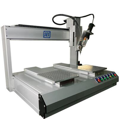 装上用循，便VEB于更换，不固化，即双工位环工作全自动点AB怕胶